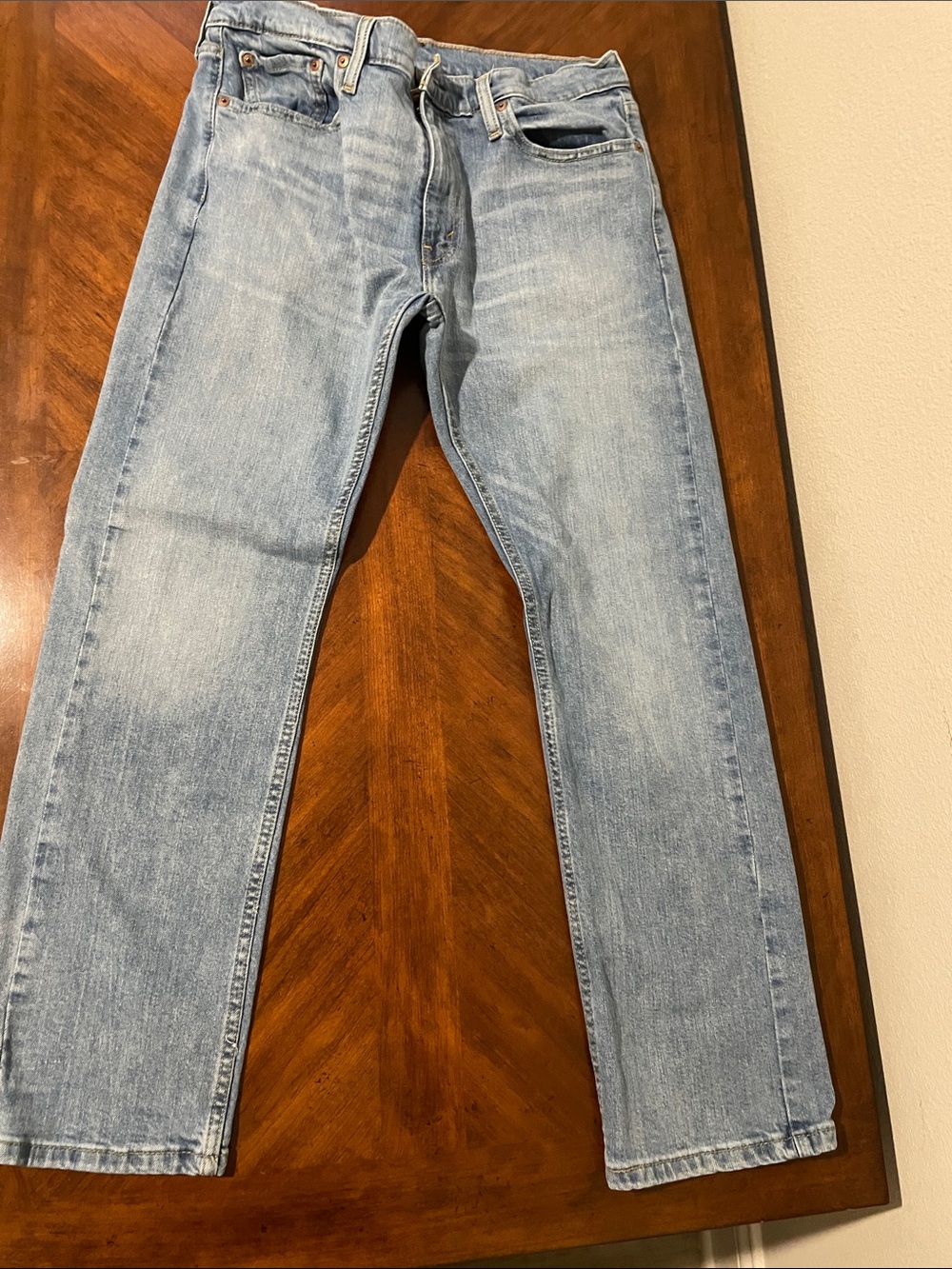 Levi’s Men's Light Wash 513 Jeans - Light Blue 32x30